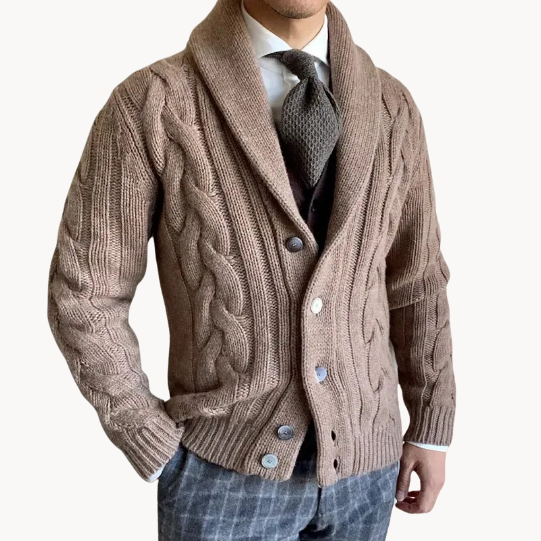 EB | Strickschal-Strickjacke