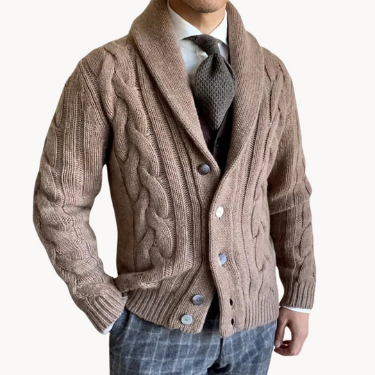 EB | Strickschal-Strickjacke