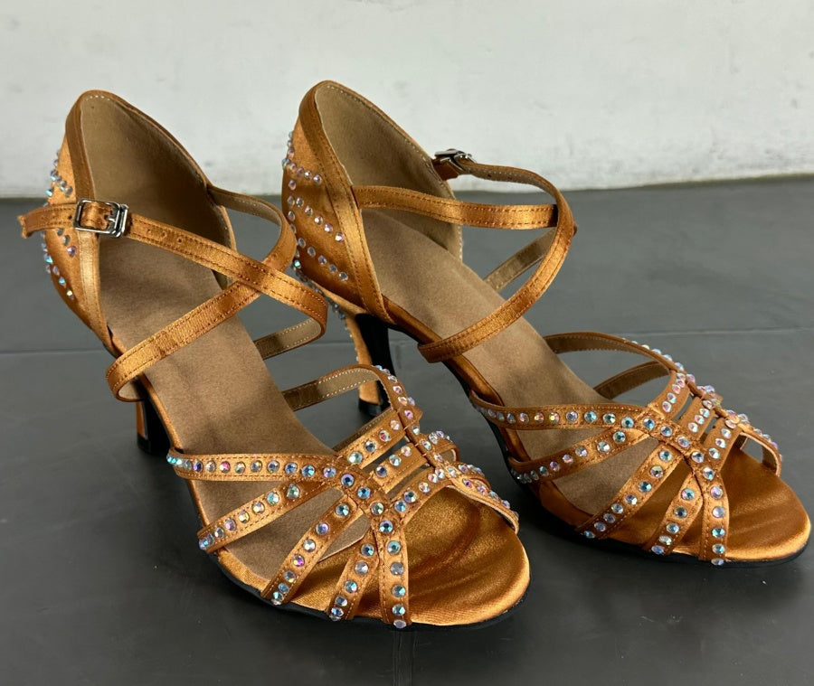 EB | Diamond Latin Tanzschuhe Damen High Heels Tanzschuhe