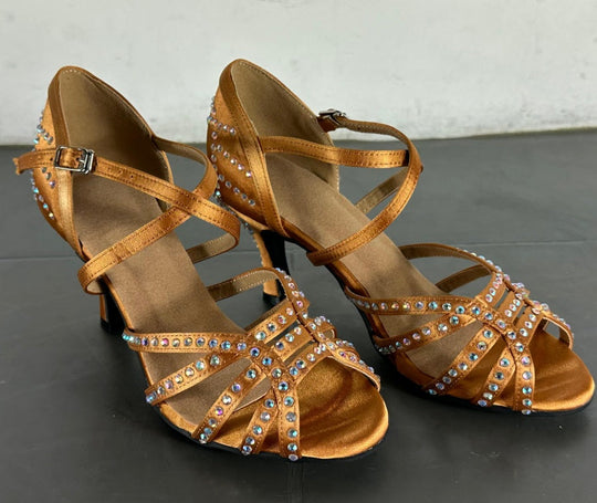 EB | Diamond Latin Tanzschuhe Damen High Heels Tanzschuhe