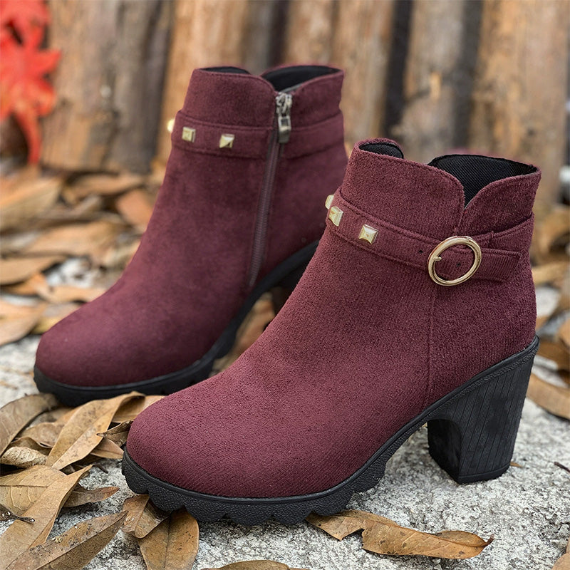 Zeitlose Damenstiefeletten aus hochwertigem Material EB EB