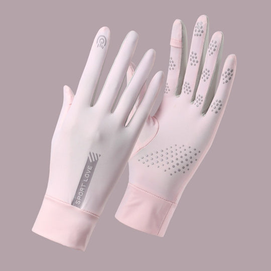 EB | Sonnenschirm Eis Seide Handschuhe
