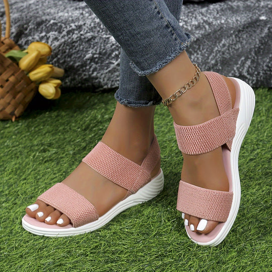 EB | Federleichte Stretch Sandalen