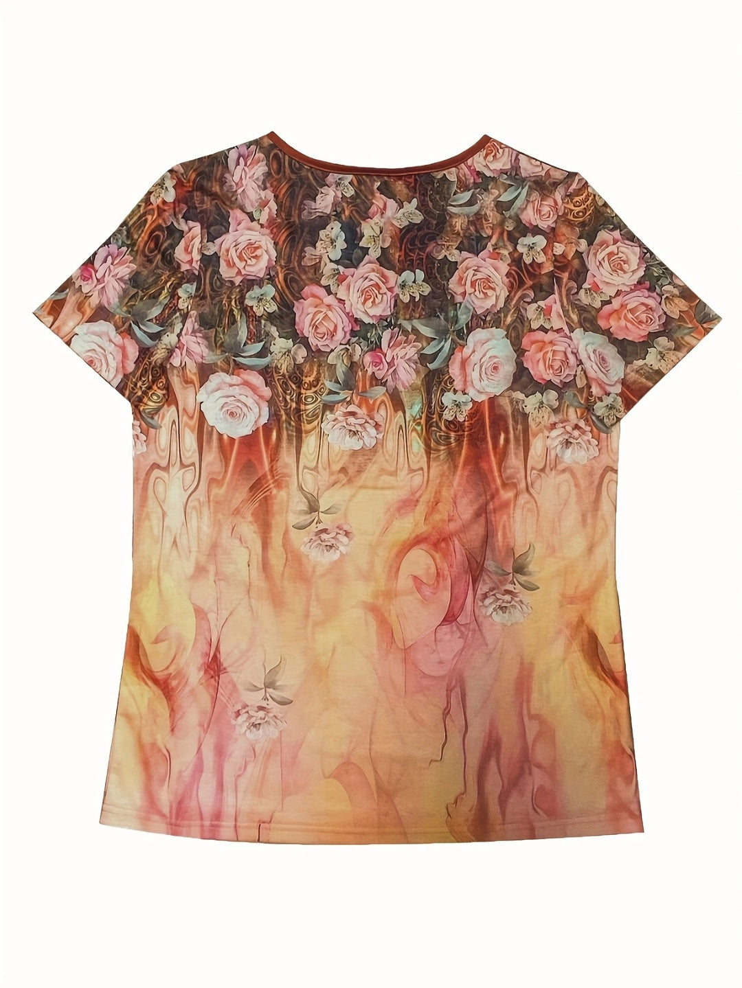 EB | T-Shirt mit lockerem Print für Frauen