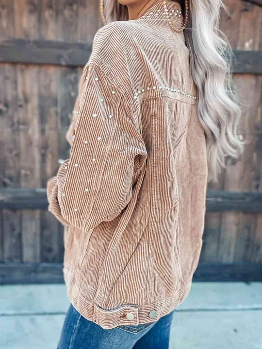 EB | Nietenkragenknopfhemdjacke