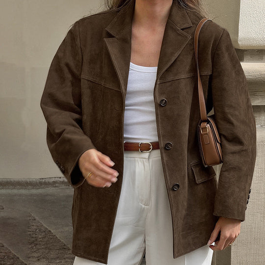 EB | Den Herbst Warm und Modisch Stilvolle Jacke