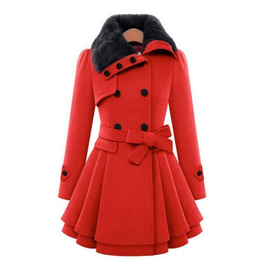 EB | Damenmantel Mode Winter Schick und Bequem