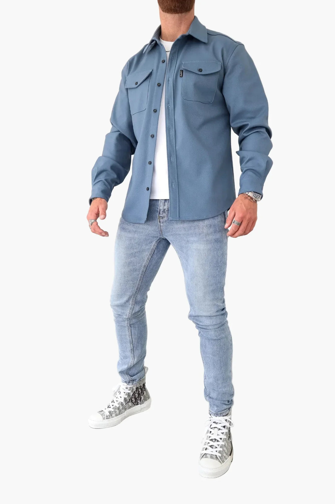 EB | Overshirt Jacke - Modernes, Vielseitiges Hemdjacke für Alltag und Freizeit