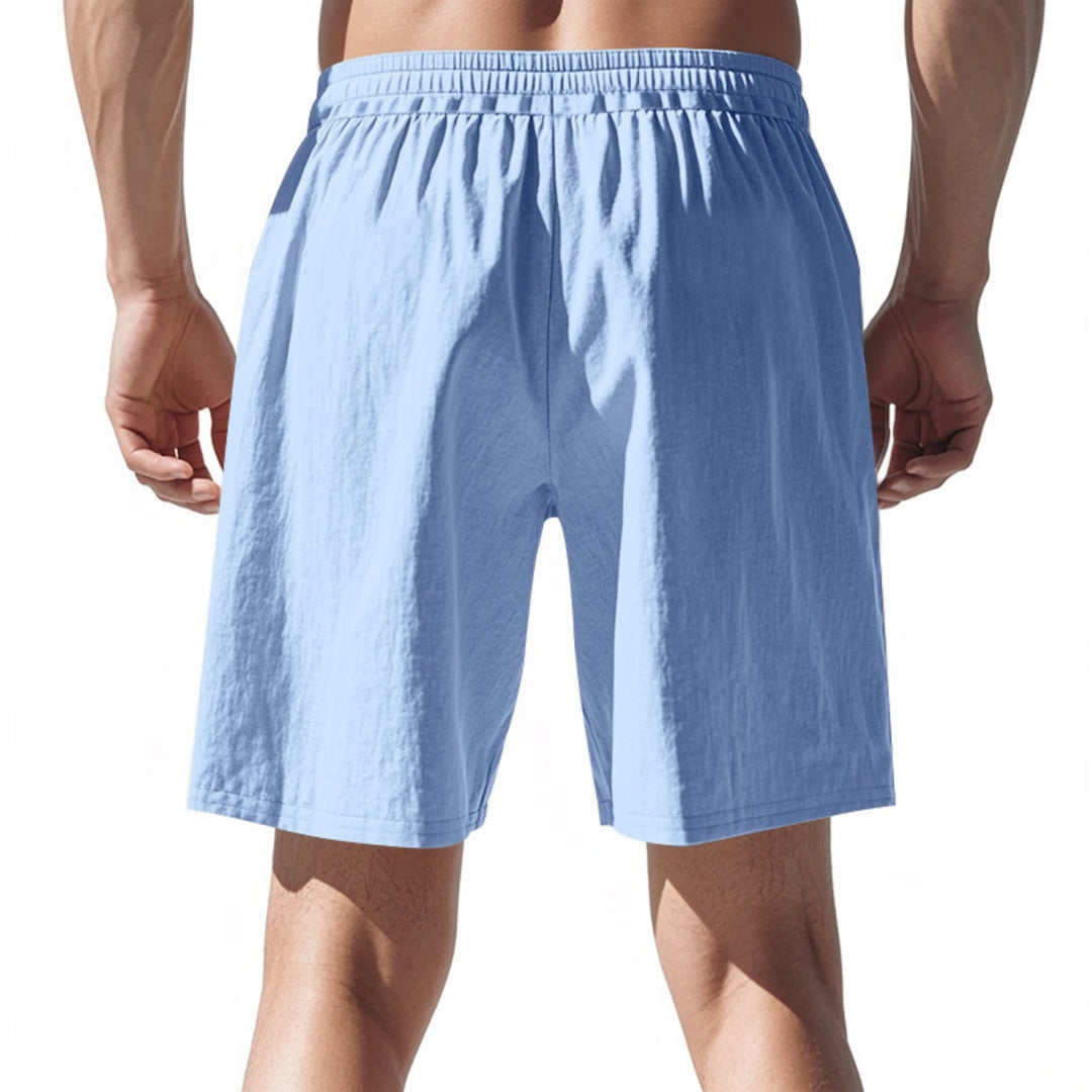 EB | Fünf-Punkt-Shorts aus Leinen