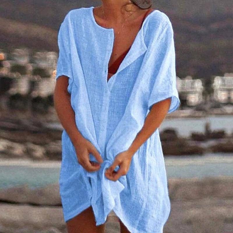 EB | Einfarbiges, Übergroßes Kleid