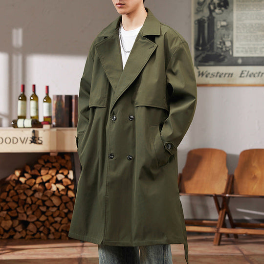 EB | Trenchcoat - Verstellbare Passform - Modernes Langdesign
