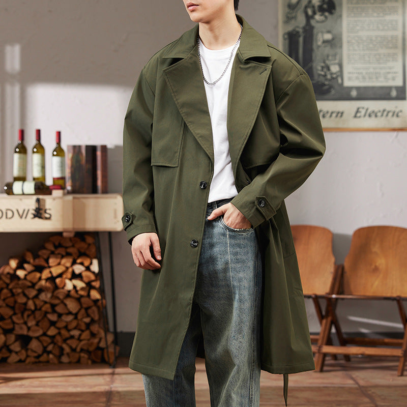 EB | Trenchcoat - Verstellbare Passform - Modernes Langdesign