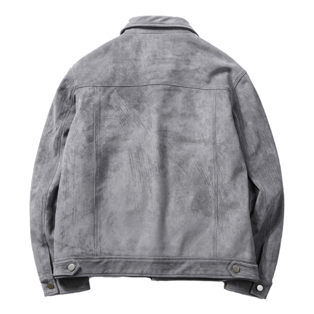 EB | Wildlederjacke Männer - Winddicht