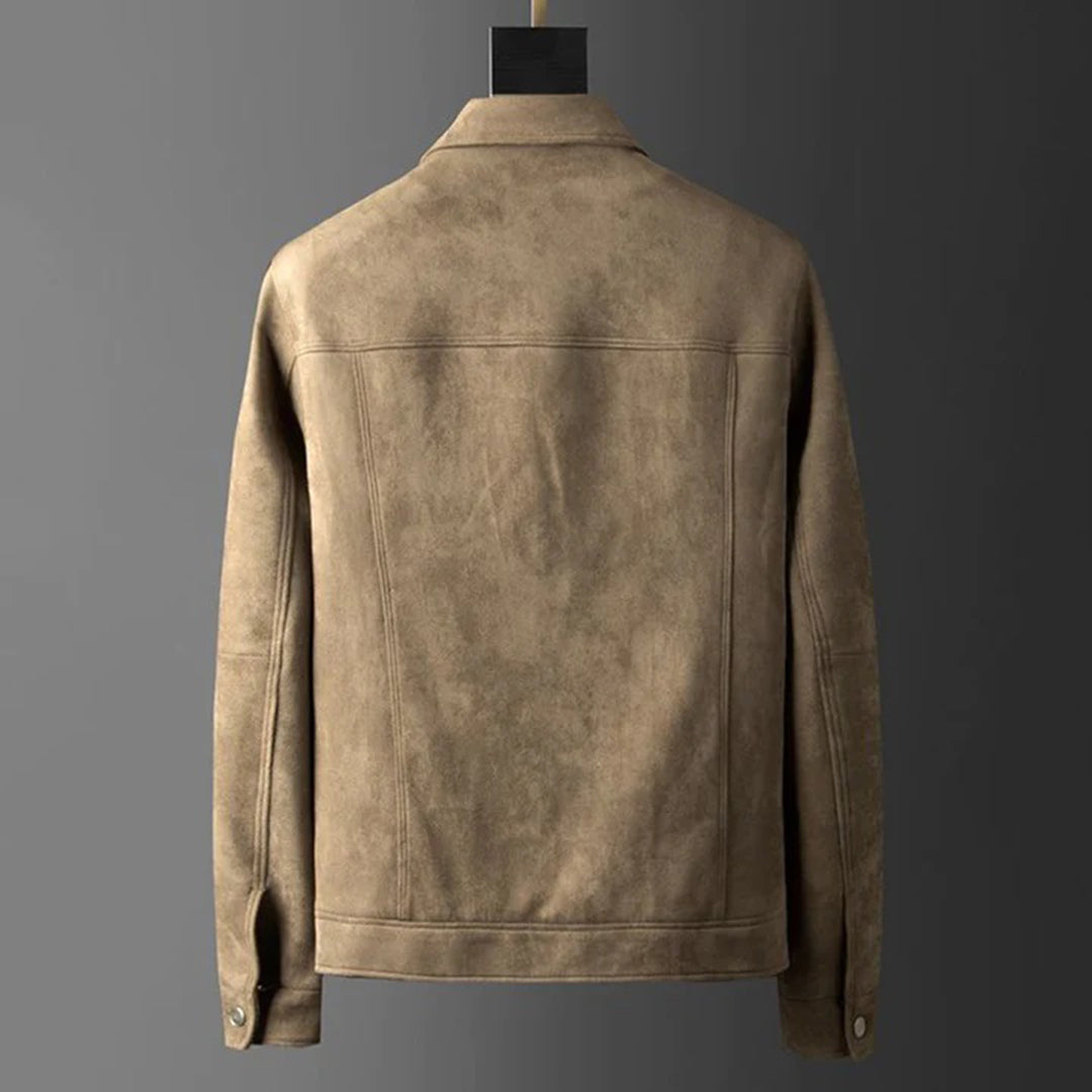 EB | Wildlederjacke Männer - Winddicht