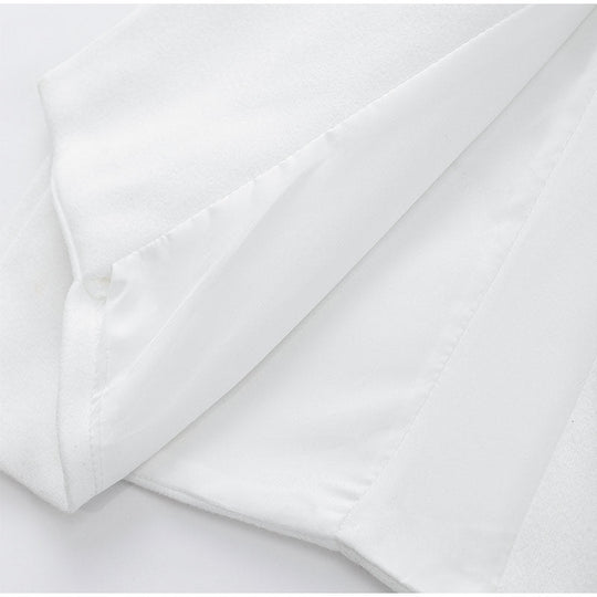 EB | Eleganter Damen-Doppelreiher-Wollmantel - Lange Ärmel - Warm & Stilvoll