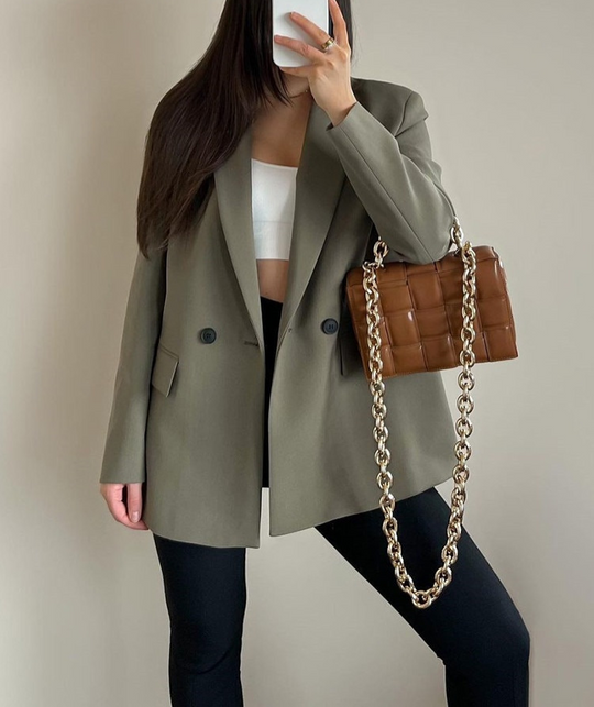 EB | Trendiger Damenblazer mit Taschen
