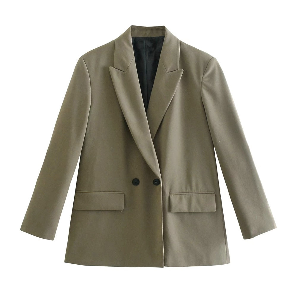 EB | Trendiger Damenblazer mit Taschen