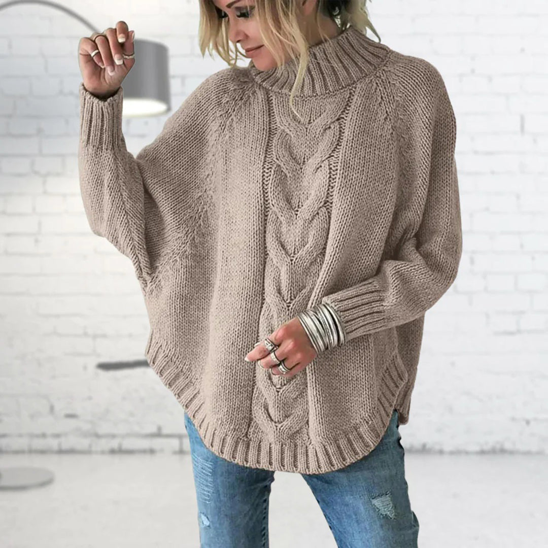 EB | Langer Grober Strick Damenpullover