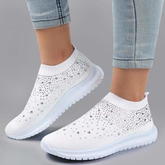 Lässige Flache Sneakers EB