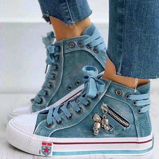 Lässige Denim-Schuhe EB