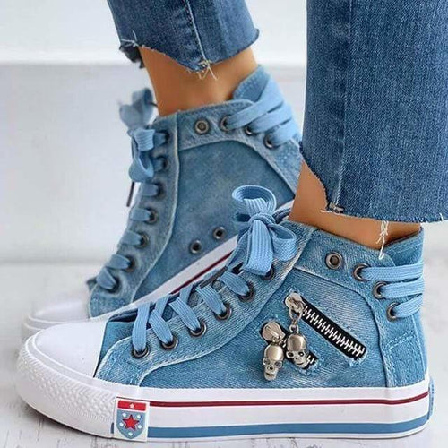 Lässige Denim-Schuhe EB