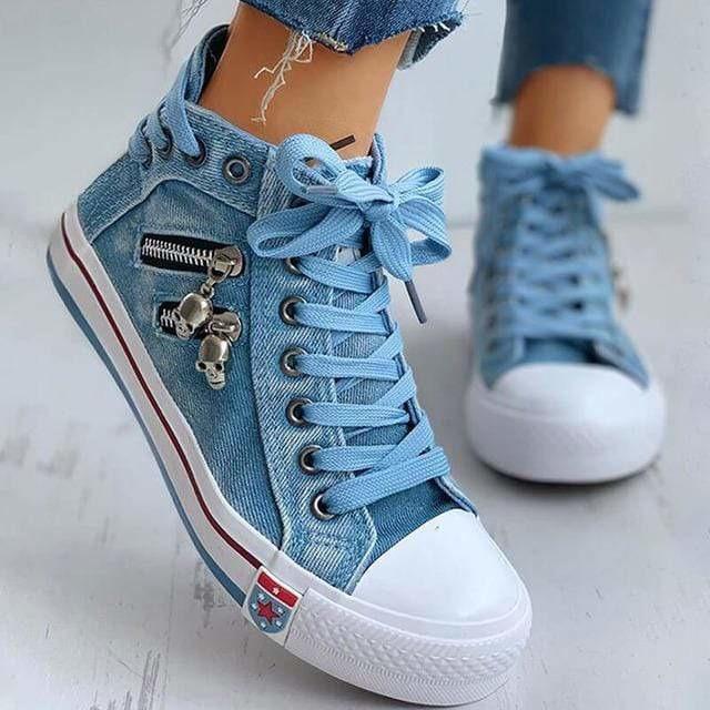 Lässige Denim-Schuhe EB