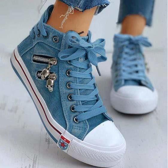 Lässige Denim-Schuhe EB