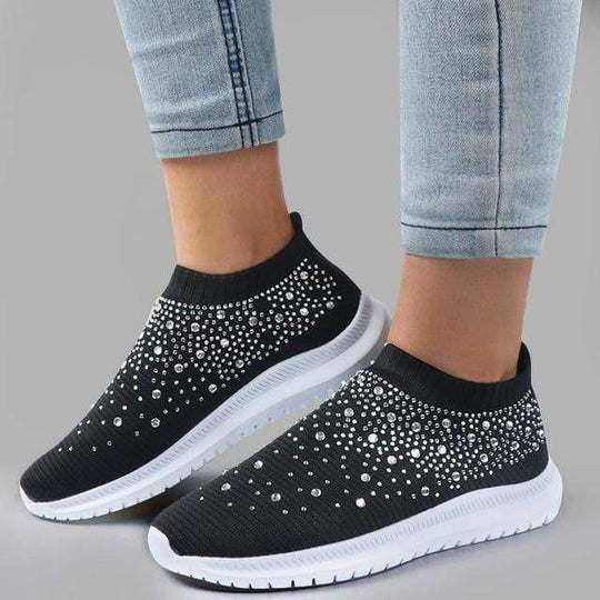 Lässige Flache Sneakers EB