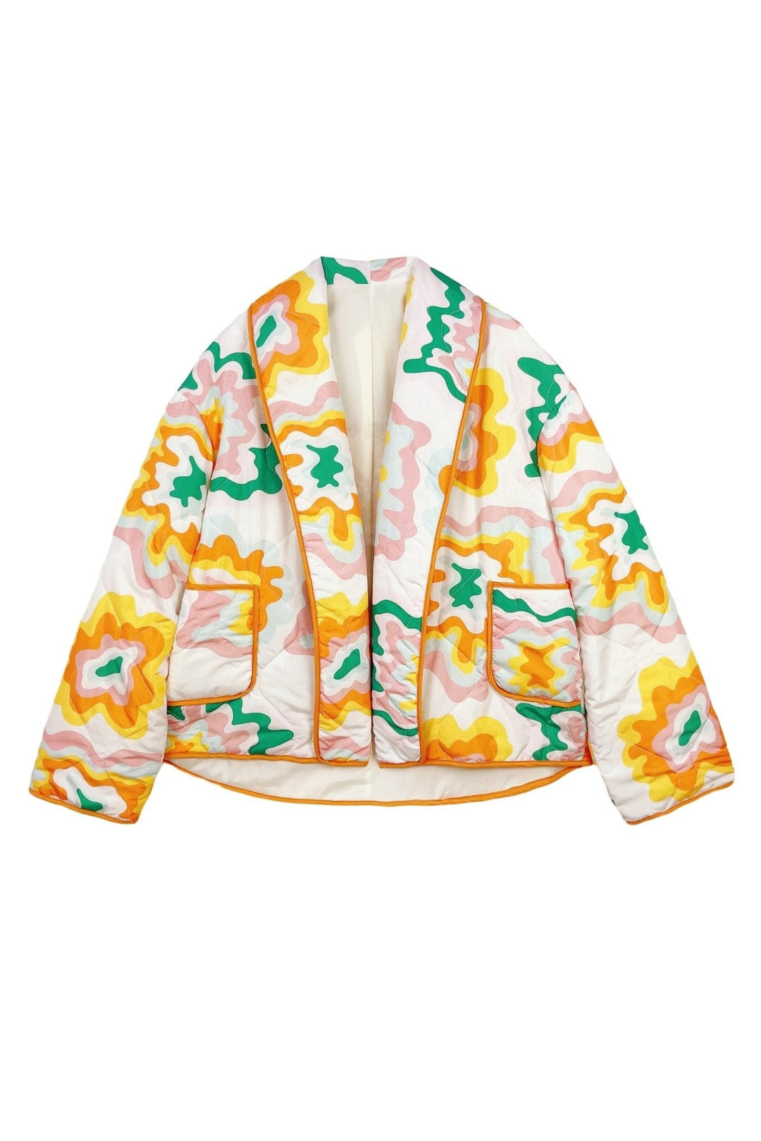 EB | Bedruckte Steppjacke