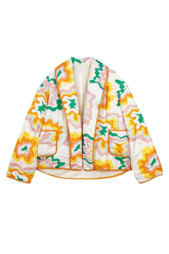 EB | Bedruckte Steppjacke