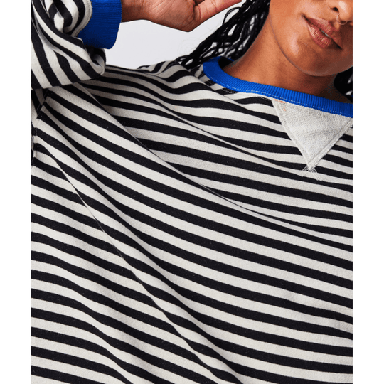 EB | Relaxed Striped Women’S Sweatshirt