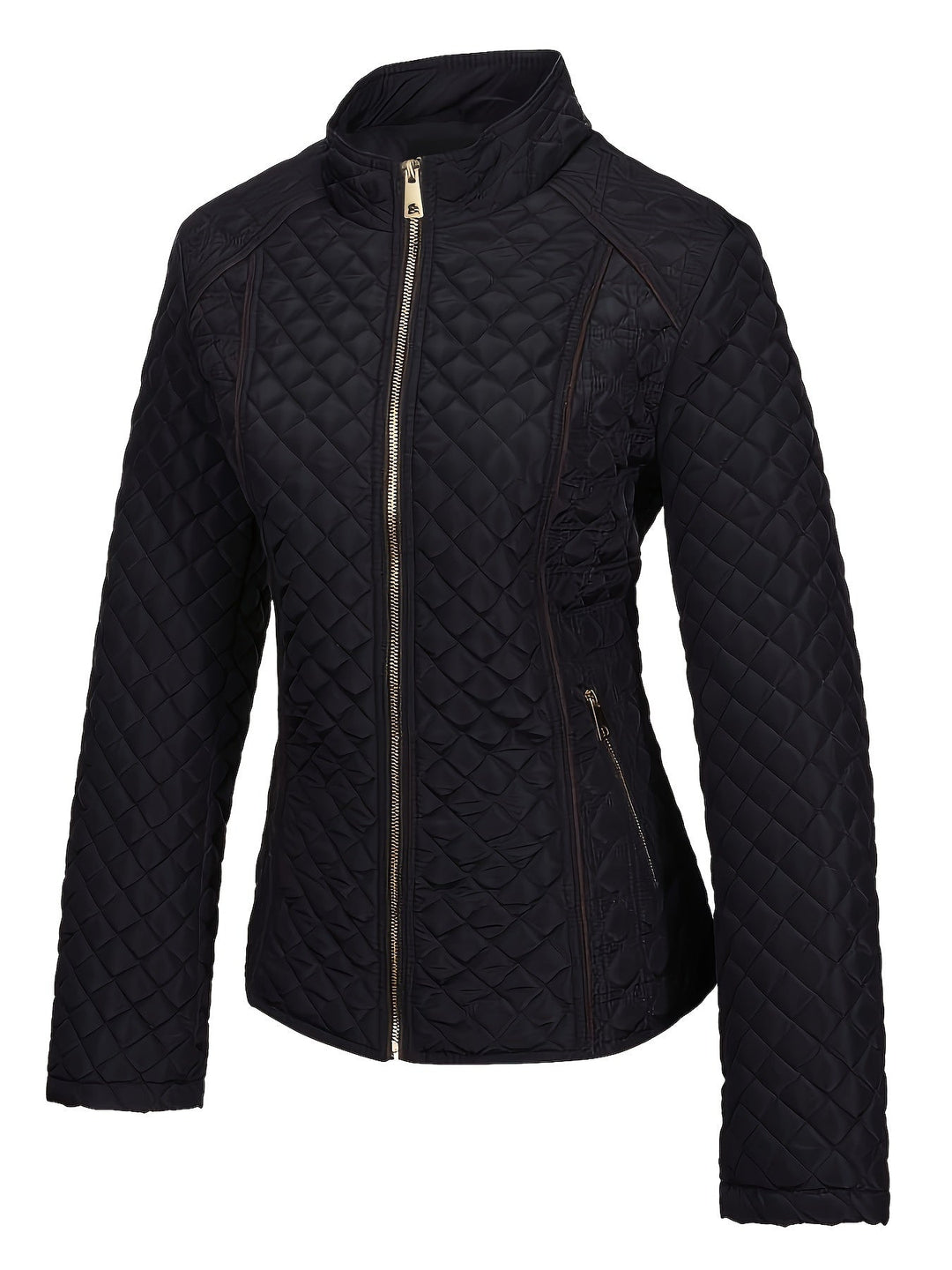 EB | Recycelte Gesteppte Daunenjacke mit Reißverschluss und Taschen