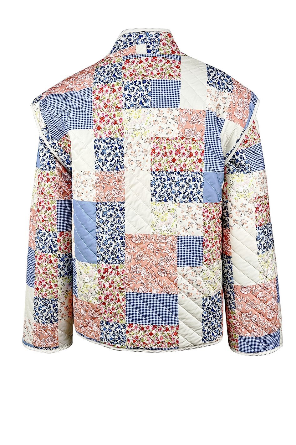 EB | Bedruckte Umwandelbare Steppjacke