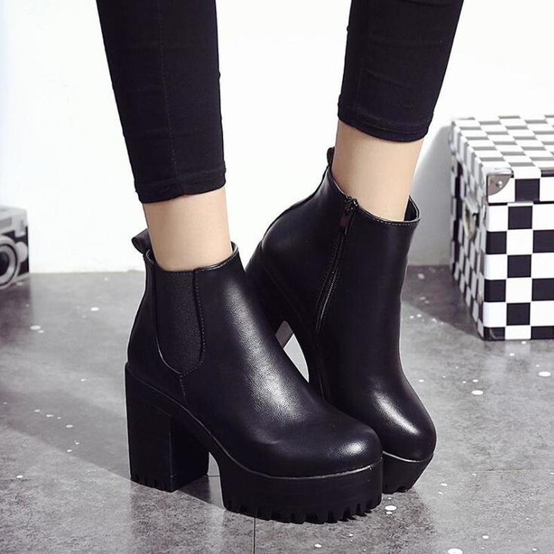 Eefje Stiefel | Stiefel mit robuster Plattform EB