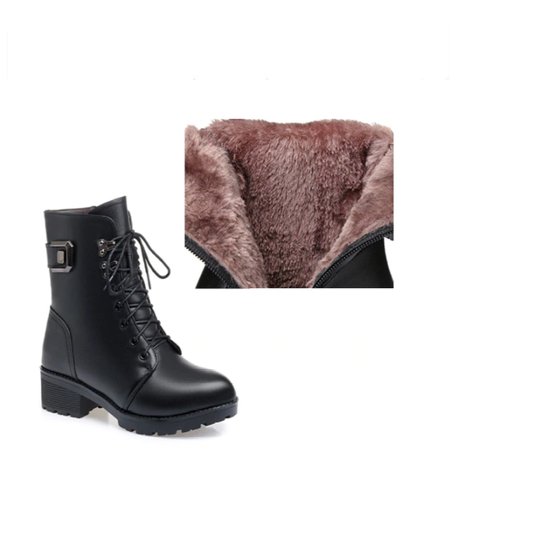 Stilvolle Damenstiefel | Warm und mit Wolle gefüttert EB