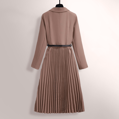 EB | Klassische Faltenrock Damen Kleid Zeitlose Eleganz