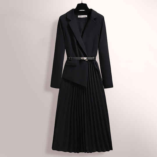 EB | Klassische Faltenrock Damen Kleid Zeitlose Eleganz