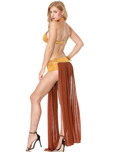 Heidi-Mode | Europäische und amerikanische Damen Halloween Tanz Königin Kleid langen Rock Kostüm