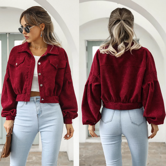 EB | Cropped Bomberjacke - Lässig & Stilvoll