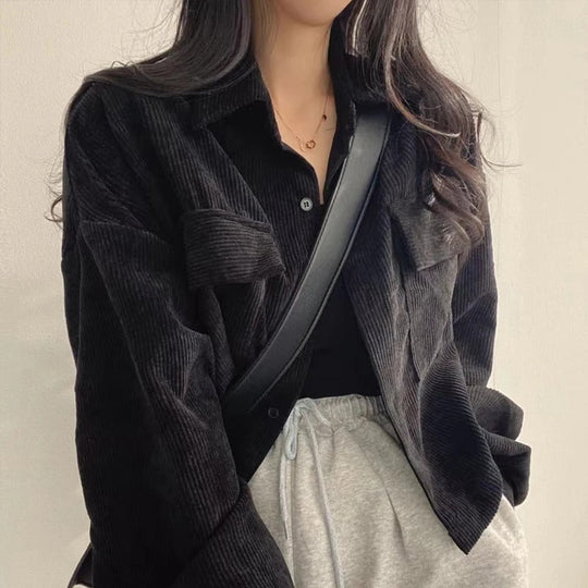 EB | Lässige, Bequeme Cord-Jacke für Den Alltag