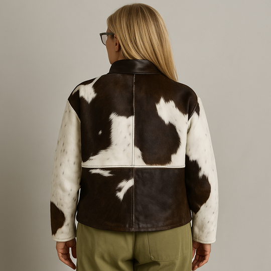 EB | Stylische Leichte Jacke mit Leopardenmuster