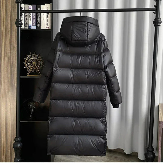 EB | Dicke Puffer Kappuzen-Daunenjacke