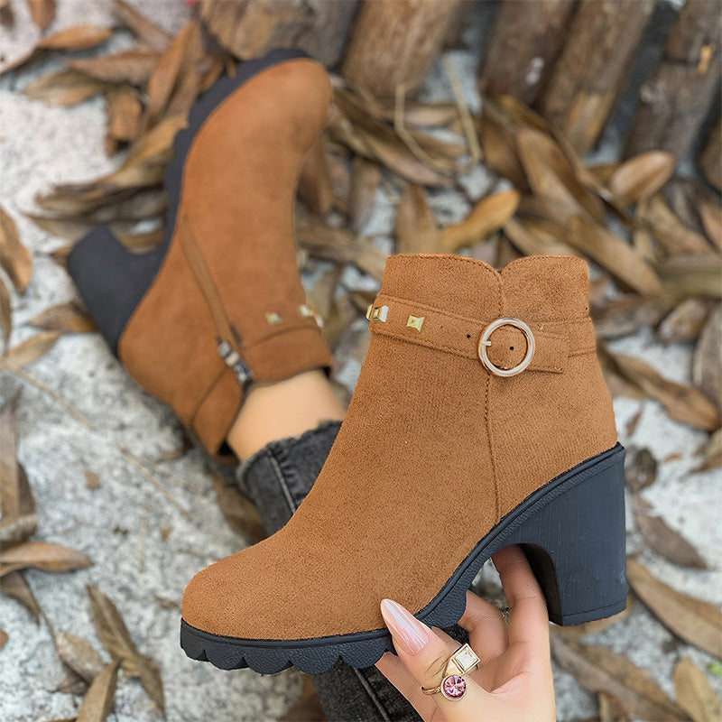 Zeitlose Damenstiefeletten aus hochwertigem Material EB EB