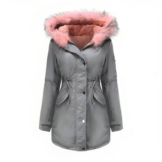 EB | Winter Parka mit veganem Pelz für Damen umweltfreundliche Materialien