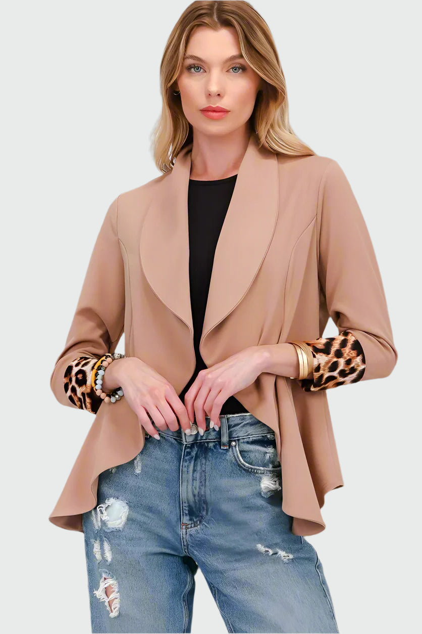 EB | Freizeit Blazer mit Pantherdetail