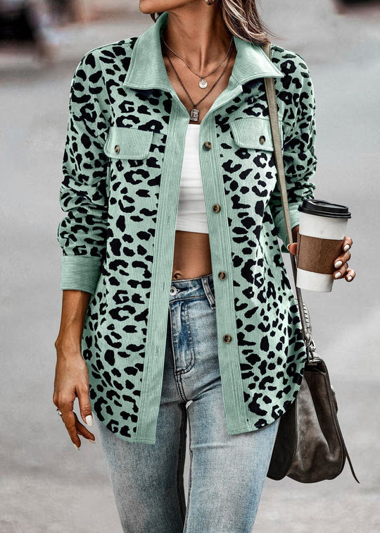 EB | Leopardjacke Chic Premium Material Ideal für den Frühling