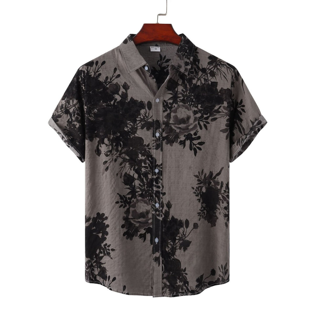 EB | Blumenhemd mit Revers