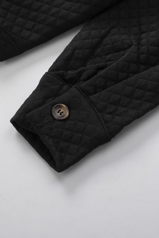 EB | Leichtgewicht Gesteppte Hemdjacke Polyester Komfort und Stil