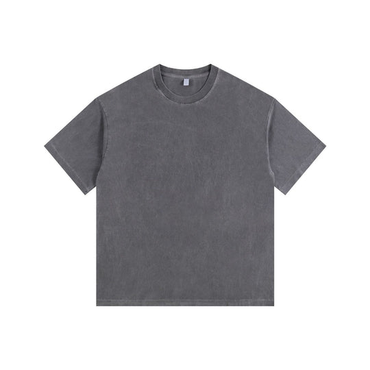 EB | Schillerndes altes kurzes T-Shirt mit Färbung