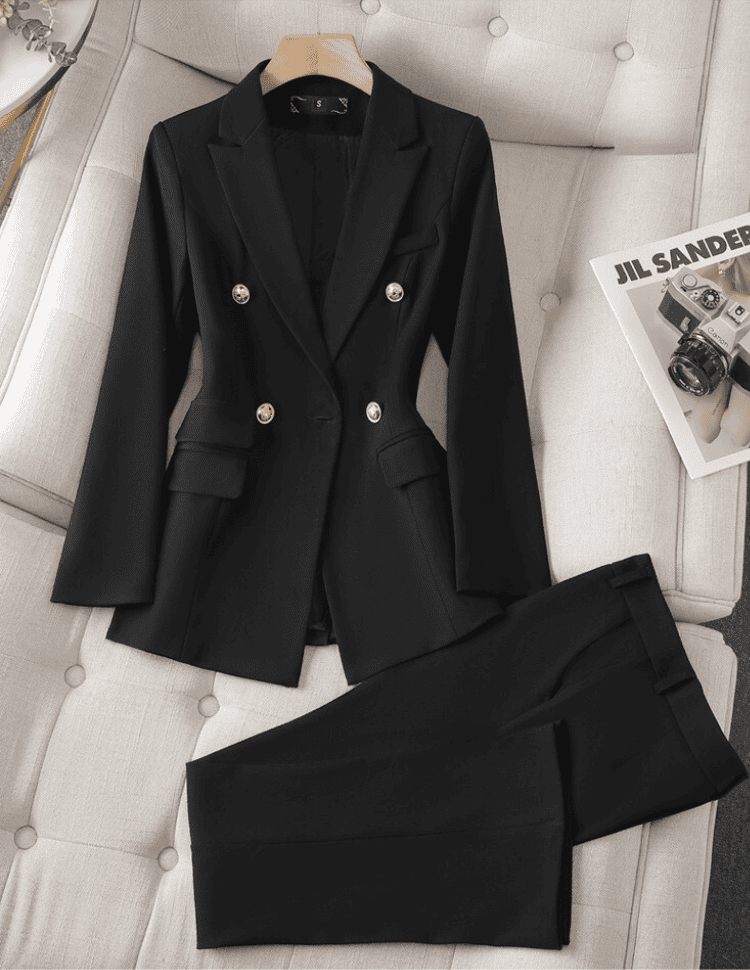 EB | Schick Elegantes Zweiteiliges Ensemble für Frauen